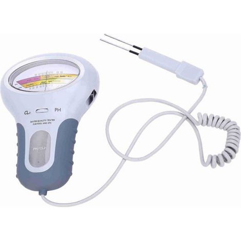 Testeur Ph Piscine Electronique Mesure Ph Et Chlore Analyseur Professionnel De Chlore Et De Ph Pc-102B Cl2 Avec Analyseur De Quali (1/5)