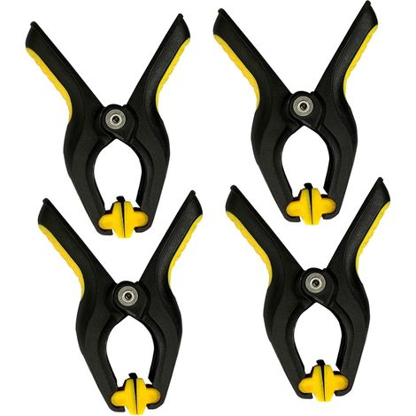 4pièces Pinces de Fixation pour Écran Lcd Téléphone et Tablette Kit de Réparation avec Coussinets Éponge Antidérapants Outils de Serrage pour Réparation Écran Portable (1/5)