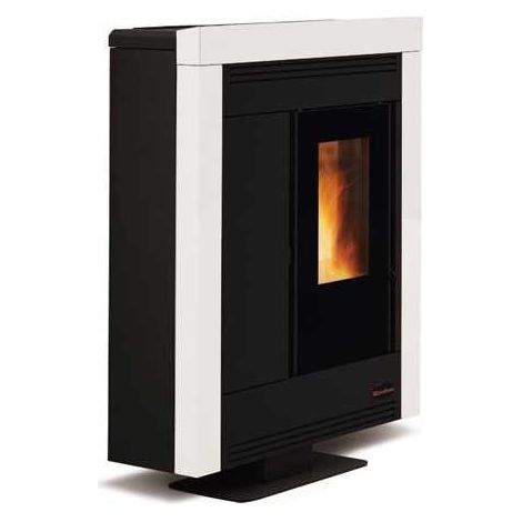 Extraflame – Poêle à granulés 10,2 kW – Évacuation des fumées Ø80mm – Chambre de combustion en fonte – Rendement >90% – Classe énergétique A+