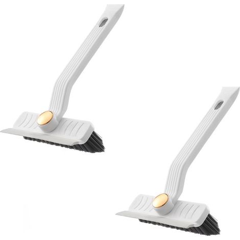 Brosse de Nettoyage Multifonction 4 en 1 (Lot de 2),Brosse Nettoyage Salle de Bain et Cuisine pour Fentes, Carrelage, Fenêtres et Éviers (1/5)