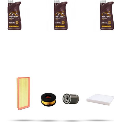 Kit tagliando 4 FILTRI e 3L OLIO compatibile con Fiat Punto II 1.2 8v GPL 44kw dal 2007 (1/5)