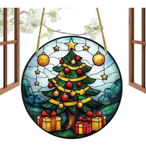 Sonnenfänger 2D Weihnachtsdekoration aus Acryl für (1/5)