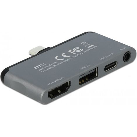 Mini estación de acoplamiento para iPad Pro con 4K 60 Hz