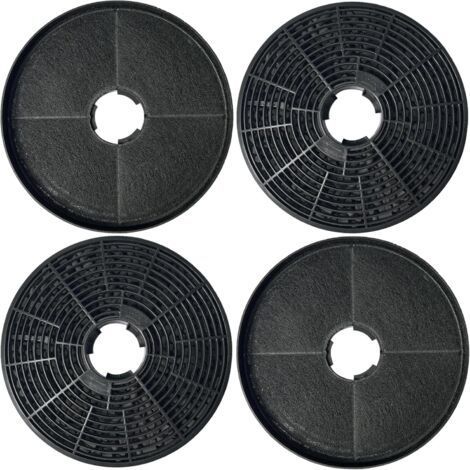 Lot de 4 filtres à charbon actif CBCF002 Compatibles avec CIARRA CBCS6201, CBCB6201, CBCB6736C, CBCS6906D, CBCB6906D, CBCS9201, CBCB9201-Chrom (1/5)