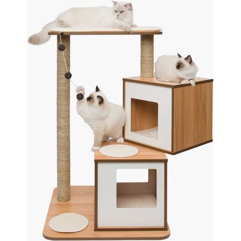 Árbol rascador para gatos Catit Vesper Doble (1/5)