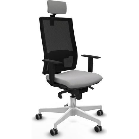 Sedia Ufficio con Poggiatesta Horna Piqueras y Crespo 1D026G2 Grigio chiaro (1/5)