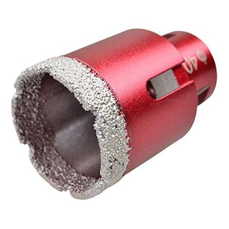 Outil de perçage diamanté Diamètre xxmm Angle meuleuse scie cloche Ouvre-scie M14 Connexion à vide Brasé Rapide Carrelage Carreau Porcelaine Granit Marbre (1/5)