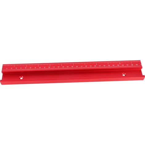 45 Typ Holzbearbeitungsrutsche Aluminiumlegierung Führungsschiene Schiebegriff Tischkreissäge Vorrichtung Schlitzteile 300 mm (1/5)