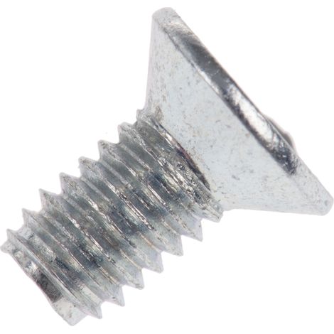 Vis autotaraudeuse RS PRO 8mm, tête Fraisée, M4 x , en Acier ( Prix pour Sachet de 100 ) (1/2)
