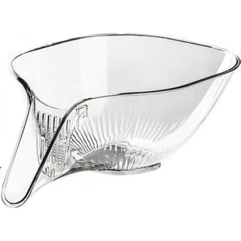 paniers d'égouttement multifonctionnels - Entonnoir - Ustensiles de cuisine ménagers - Panier d'égouttement avec entonnoir pour laver les légumes et les fruits (1/5)