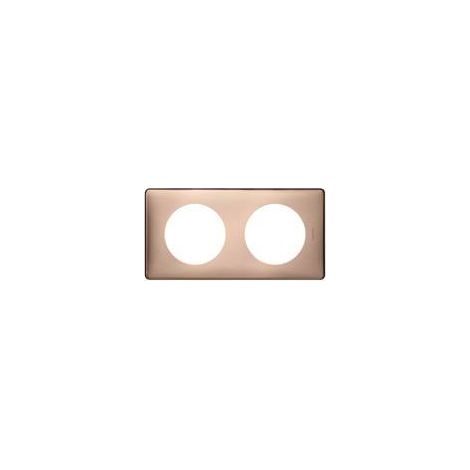 LEGRAND CÉLIANE PLAQUE MÉTAL DOUBLE COPPER - 068992