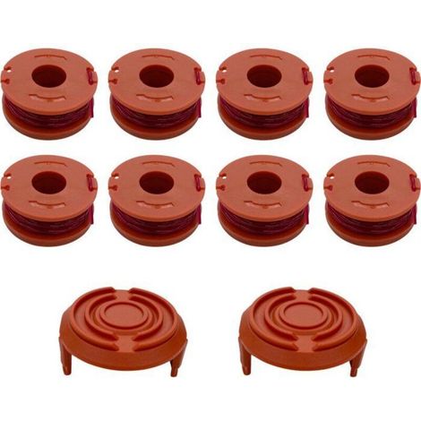 WA0010 Replacement Cutting Line Spool for Wrox WG150 to WG170 Trimmer, Ø 1.65 mm, 3 m Length - Set (1/5)