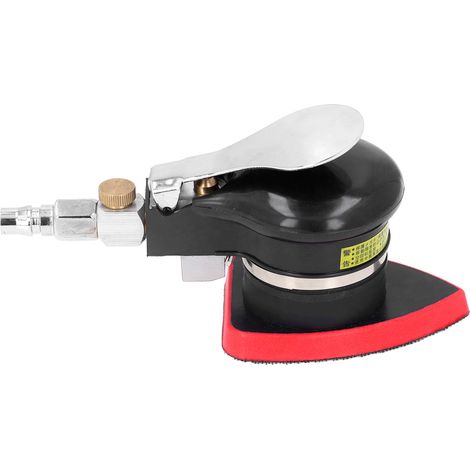 Ponceuse triangulaire pneumatique 12000 tr/min, idéale pour polir bois et métal (1/5)