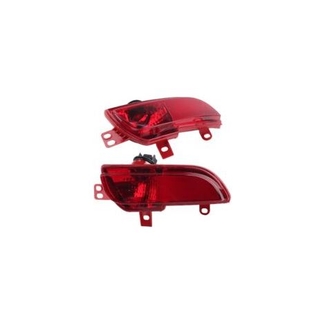 Feu antibrouillard arrière gauche 6350HA pour Peugeot 206+ 2009-2012 Plastique ABS Haute visibilité en conditions difficiles (1/5)