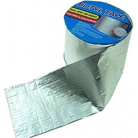 Ruban de Butyle 0,8 mm x 100 mm x 5 m - Étanchéité et Résistance à l'Eau - Idéal pour Réparations - Beast