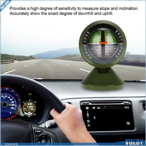 VGEBY Inclinomètre de Voiture Multifonctionnel pour Mesurer l'Angle et l'Inclinaison - Équipement de Mesure (1/4)