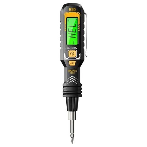 Testeur Électrique Numérique - Stylo Détecteur de Tension Multifonctions pour Gamme 30-1000V, Testeur d'Induction Haute Sensibilité  Sélecteur Automatique de Plage de Détecteur de Point de Arrê (1/5)