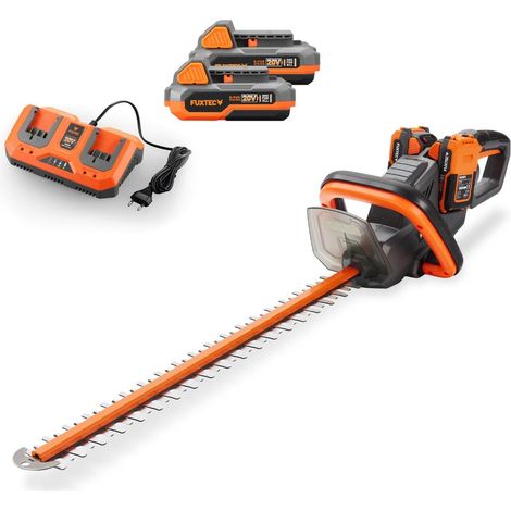 Taille-Haie sans Fil sur Batterie 40V, Coupe 61 cm, Capacité 26 mm, FX-E2HSSET avec 2 Accus (1/5)