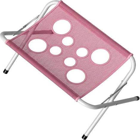 Irovami Support de bain pour animaux de compagnie Hamac de beauté pliable pour animaux de compagnie Hamac de bain anti-griffures et antidérapant pour chats et chiens, rose. (1/5)