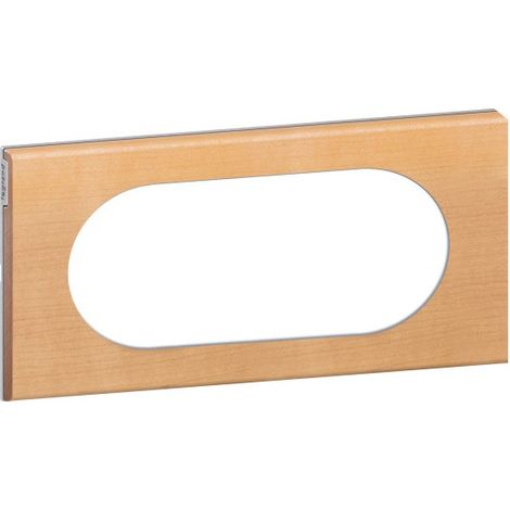 Legrand 069215 Placca in acero Legrand Céliane 4/5 moduli