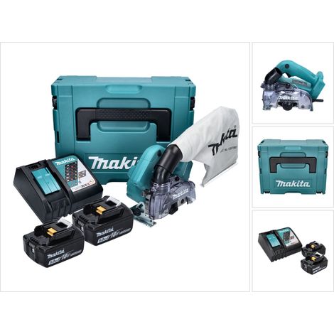 Makita DCC 500 RT Scie circulaire diamant sans fil 18 V - 125 mm - Brushless + 2x Batteries 5,0 Ah + Chargeur + Makpac (1/5)