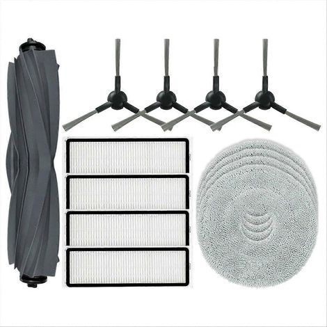 Pièces de rechange pour aspirateur robot Dreame L10s Pro Gen 2 : brosse latérale principale, filtre de nettoyage. (1/5)