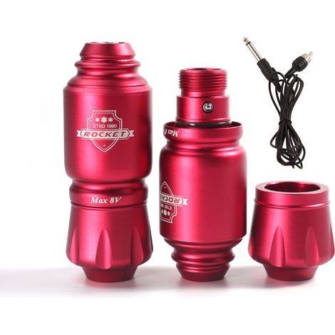 Machine à Tatouage Professionnelle 8V 10000RPM Stylo Tatoueur Réglable Mini Moteur Puissant pour Liner et Shader (1/5)
