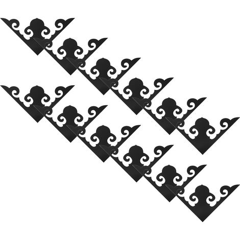 Autocollant Décoratif en Acrylique pour Angle de Miroir, 12pcs Stickers Muraux 3d Faciles à Installer pour Salon et Décoration Murale Élégante (1/5)