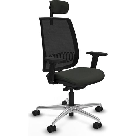 Silla piqueras y crespo Alares negro espuma alta densidad (1/2)