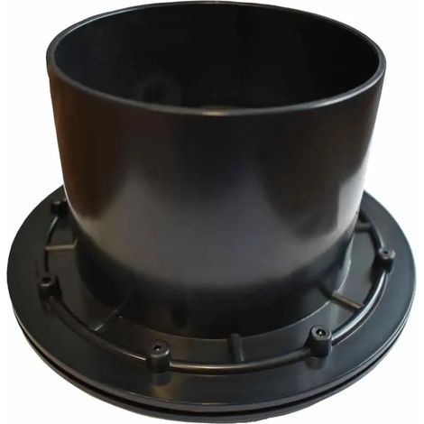 Bride pour Bâche de Bassin 110 mm en Plastique ABS de Haute Qualité - Installation Rapide, Étanchéité Garantie, Polyvalente pour Teiches, Réservoirs et Filtres, Montage Simple et Durable