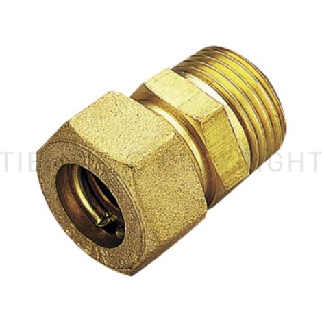 Raccordo curvo maschio oring tiemme 1300043