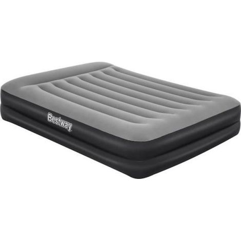 Lit gonflable - BESTWAY - Tritech 2P - 2 places - 203x152x46 cm avec pompe électrique intégrée (1/5)