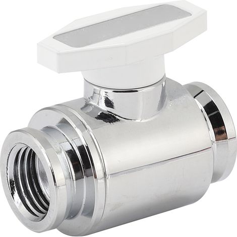 Vanne de vidange en laiton de haute qualité pour refroidisseur d'eau d'ordinateur, filetage femelle G1/4 FM YGNSS (blanc) (1/5)