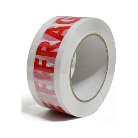 Ruban adhésif Emballer Fragile 66 m x 50 mm (1/2)