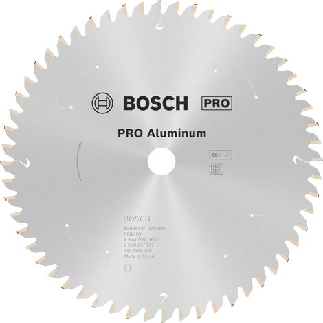 Bosch PRO Aluminium cordless Kreissägeblatt, 184 x 2 x 16 mm, T56