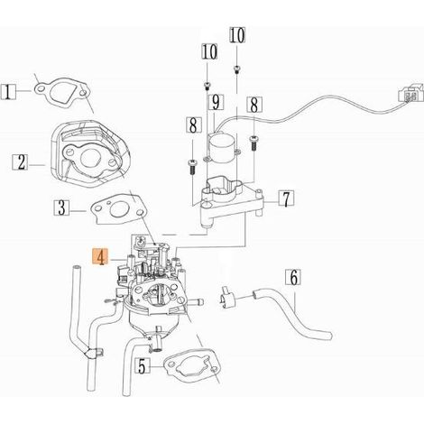 CARBURATORE ORIGINALE EMAK L66152639