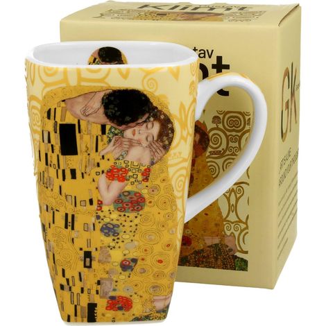THE Kiss ecru quadratischer Becher 650 ml (1/5)