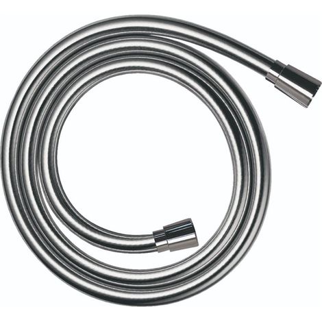 1 - Flexible De Douche - Tuyau De Douche - Protection Anti-Pliure Et Écrou Anti-Torsion - Pour Mitigeur Et Douchette Universel - Chromé - 200x1,5cm