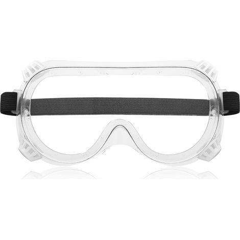 Lunettes de protection chimique anti-éclaboussures, anti-vent et anti-poussière, verres de sécurité pour laboratoire et travaux manuels (1/5)