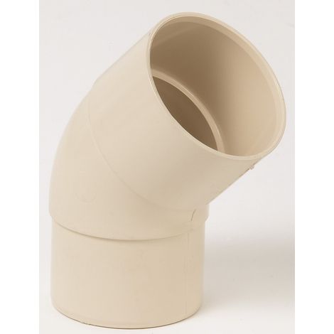 GIRPI 45° PVC-Sandbogen, Abw. 16 cm, Durchm. 50 mm GIRPI