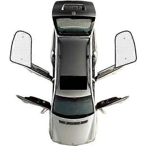 Pare-soleil intégral pour Peugeot 207 Berline (2006-2014) - Accessoires anti-UV - Protection solaire pour pare-brise et vitres arrière (2012-2013) (1/5)