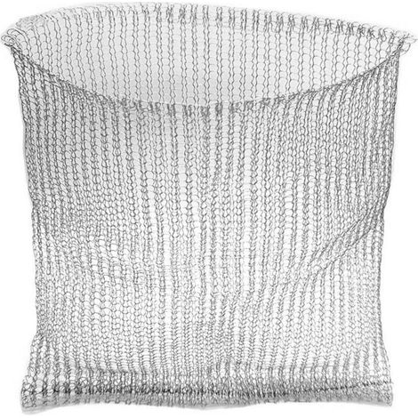 Wurzelschutzkorb aus Edelstahl gegen Maulwürfe und Wühlmäuse, 45,7 x 40,6 cm, für Pflanzen