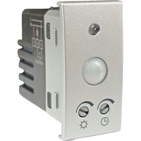 Rilevatore di Movimento Crepuscolare da Incasso Vemer VE765200 Sens Ir Argento (1/5)