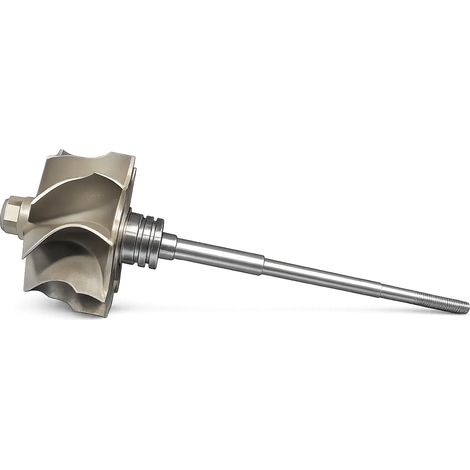 Rotor de alto caudal con rueda de eje turbo TD04 012-0117 de 9 palas 40/47,2 (1/3)