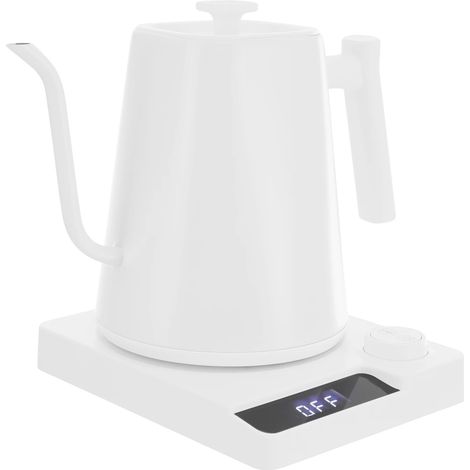 Wasserkocher, Temperaturregelung, LED-Anzeige, Weiß (1/2)