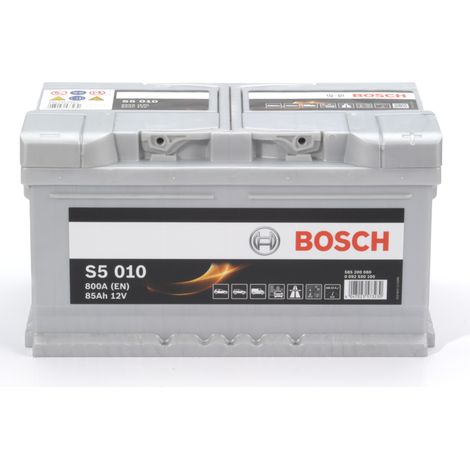 Batterie de démarrage Auto BOSCH S5010 - 12V 85Ah 800A (EN)