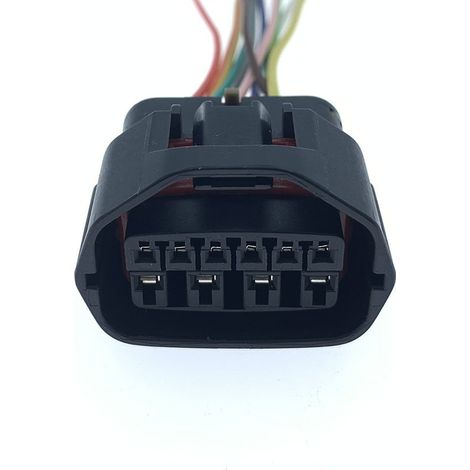 Automotive engine connector 7283-8700/MG641299-5 10-pin, MG641288-4 two-slot connector, single plug