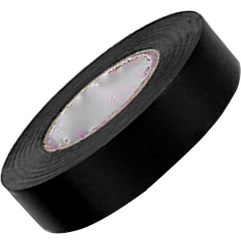 Ruban isolant universel en PVC pour applications électriques, résistant à la haute tension (600 V), fournitures industrielles, noir, 1600 (20 mètres) (1/5)