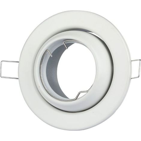 Spot encastrable V-TAC GU10 orientable blanc VT-780 (1/5)