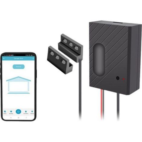 Ouvre Porte de Garage Universal, Commutateur Intelligent WiFi Garage Fonction pour Amazon Alexa et pour Google Home IFTTT, TUYA APP (1/5)